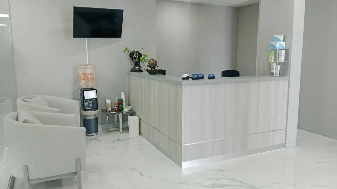 Espacio interior de las instalaciones utilizadas para la valoración médica.